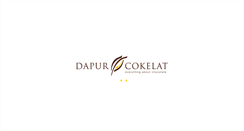 Desktop Screenshot of dapurcokelat.com